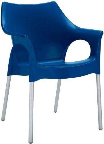Кресло пластиковое Ola синее Scab Design