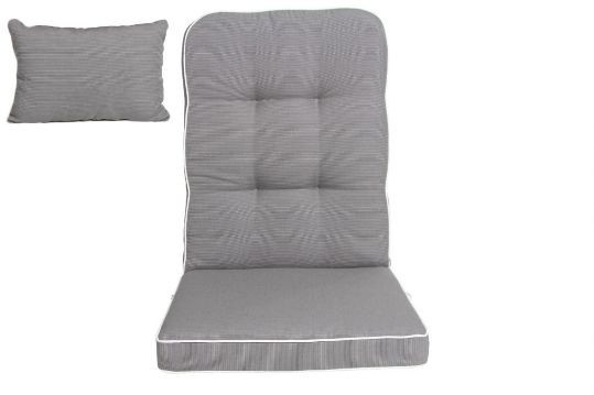 Комплект подушек для качелей FLORINA (серый) Brafab