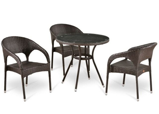 Комплект мебели 3+1 Афина T283ANT/Y90C-W51-3PCS