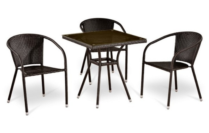 Комплект мебели 3+1 Афина T283BNT/Y137C-W51-3PCS