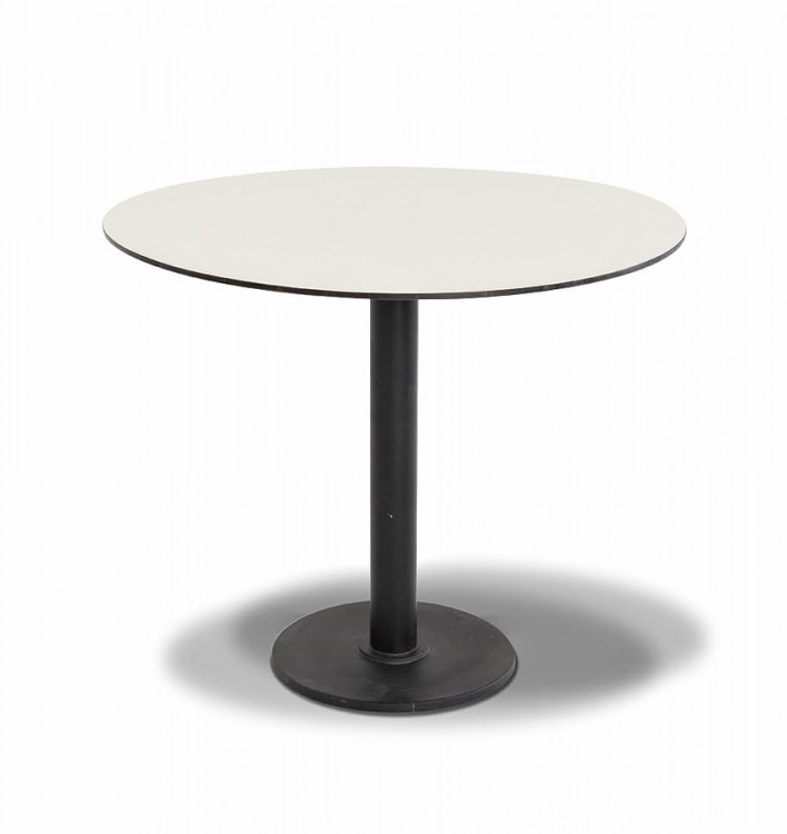 Интерьерный стол Каффе круглый 70, цвет молочный 4sis
