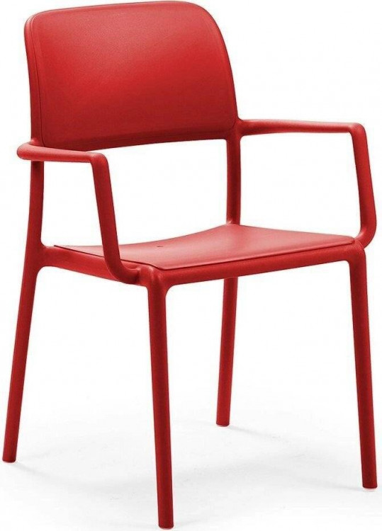 Кресло пластиковое Riva красное Nardi