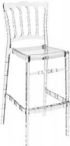 Стул прозрачный барный Opera Bar 75 Siesta Garden Стул прозрачный барный Opera Bar 75 Siesta Garden