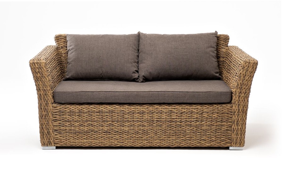 Диван двухместный Капучино ротанг гиацинт 4sis