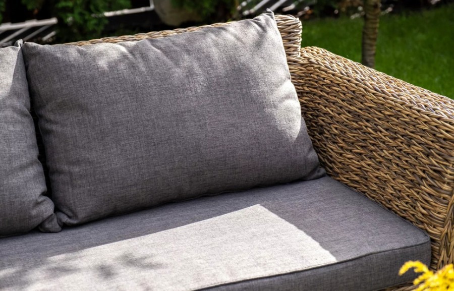 Диван двухместный Капучино ротанг гиацинт 4sis