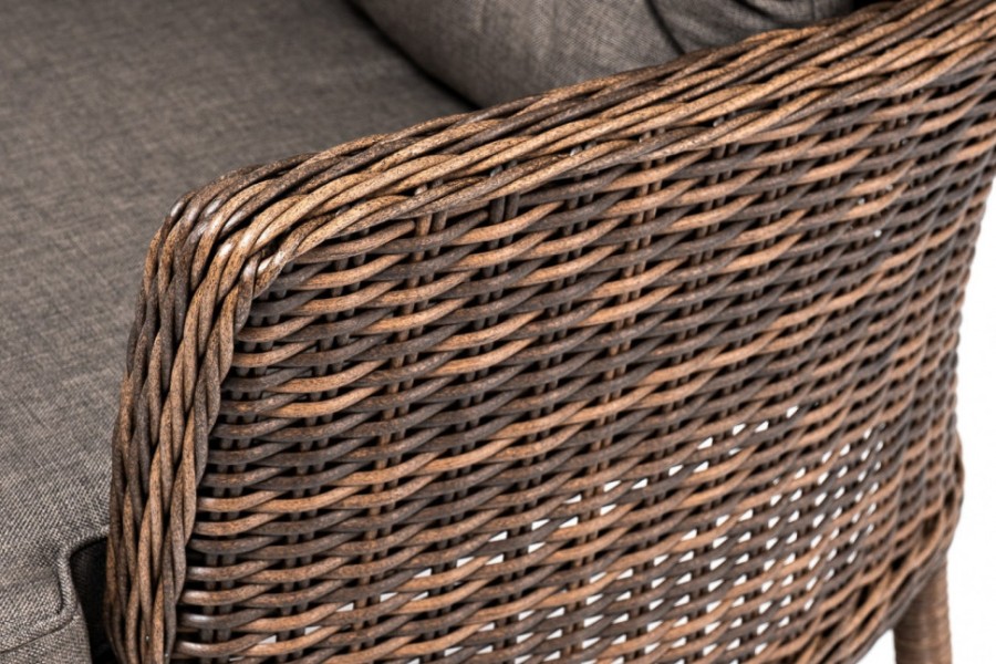 Кофейный набор из искусственного ротанга Алиса Brown 4sis