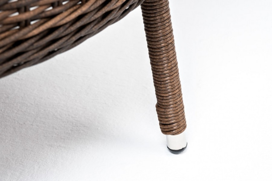 Кофейный набор из искусственного ротанга Алиса Brown 4sis