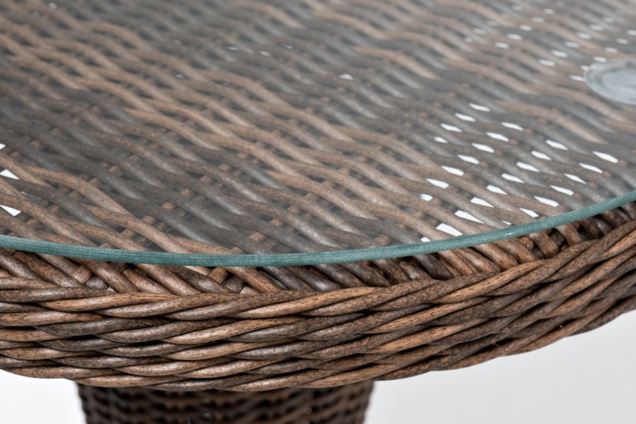 Кофейный набор из искусственного ротанга Алиса Brown 4sis