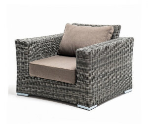 Кресло из искусственного ротанга Боно grafit 4sis