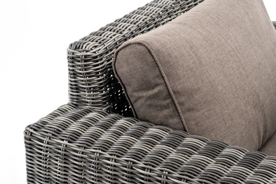 Кресло из искусственного ротанга Боно grafit 4sis