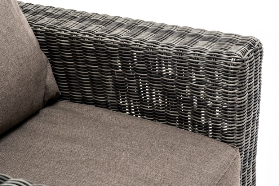 Кресло из искусственного ротанга Боно grafit 4sis