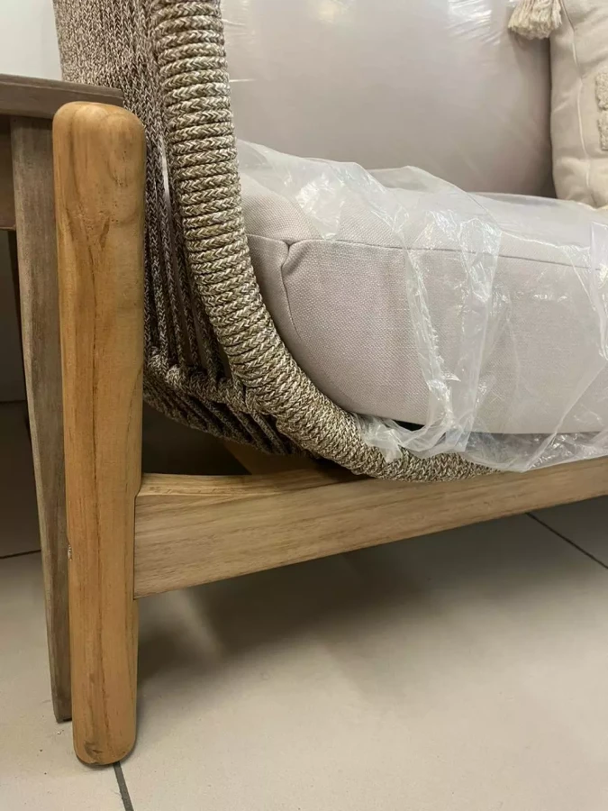 Диван из тика трехместный Talara Joygarden