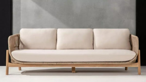 Диван из тика трехместный Talara Joygarden