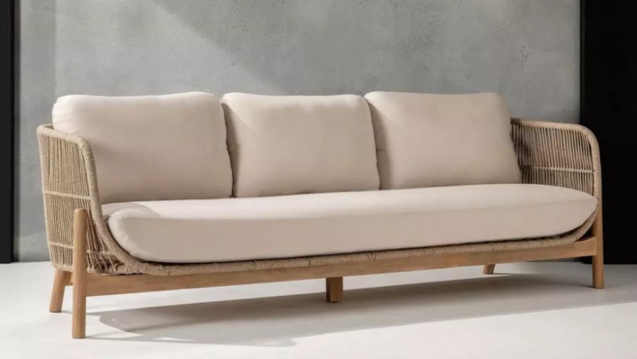 Диван из тика трехместный Talara Joygarden