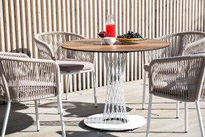 Обеденная группа Диего 4 бежевая 4sis