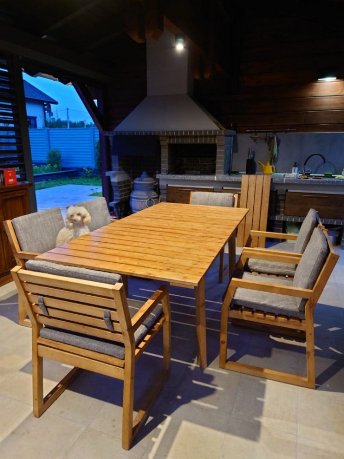 Обеденная группа Софи на 6 персон Фиеста Садовая