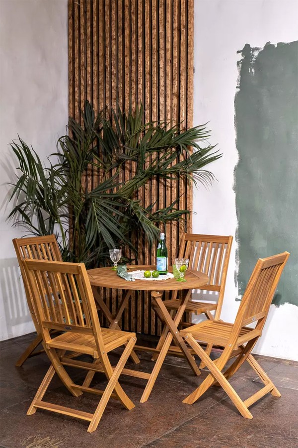 Стол из акации OXFORD 90 см складной Joygarden