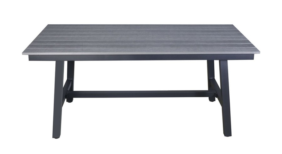 Обеденный стол Сан Ремо из ДПК темно-серый 4sis