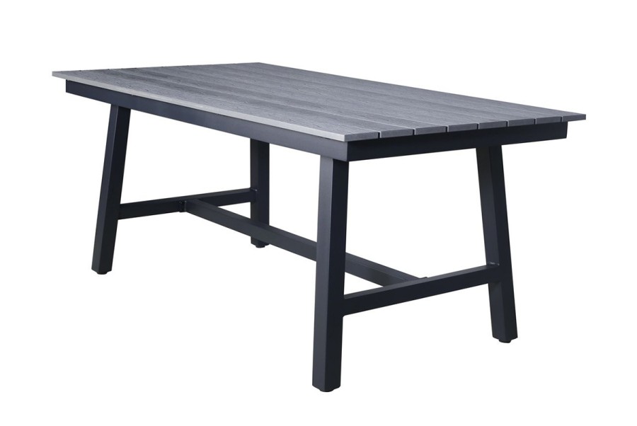 Обеденный стол Сан Ремо из ДПК темно-серый 4sis