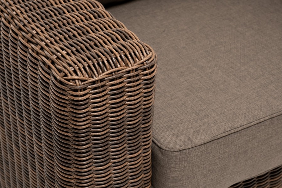 Кресло из искусственного ротанга Боно brown 4sis