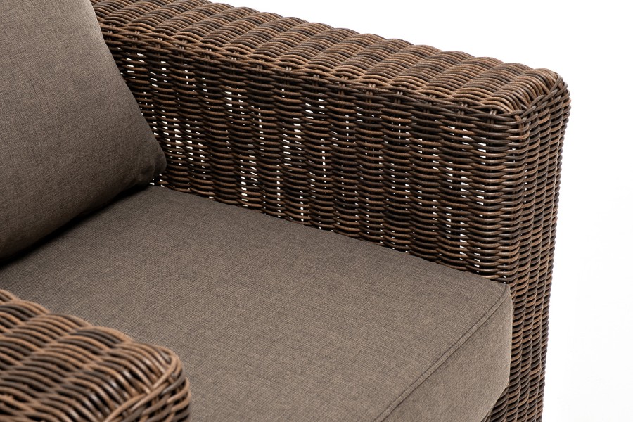 Кресло из искусственного ротанга Боно brown 4sis