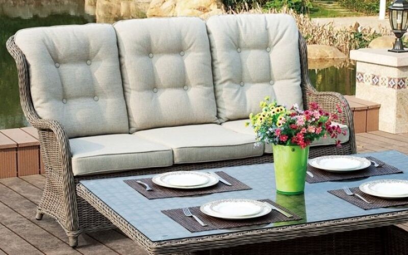 Плетеный диван Geneva 3-х местный Joygarden