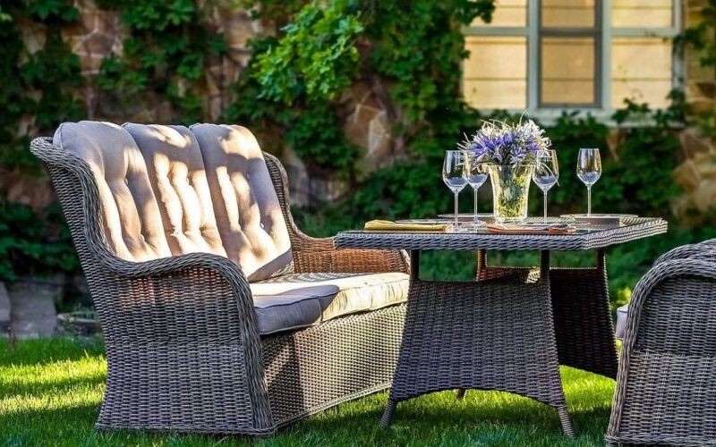 Плетеный диван Geneva 3-х местный Joygarden