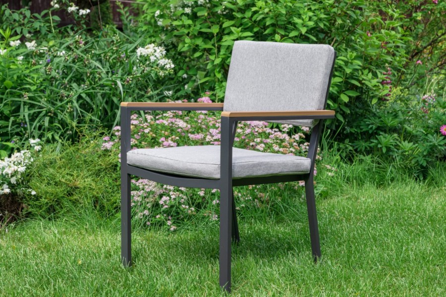 Обеденное кресло OSCAR с подлокотниками из поливуда Royal Family