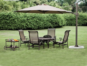 Садовый зонт Garden Way бежевый А002-3500