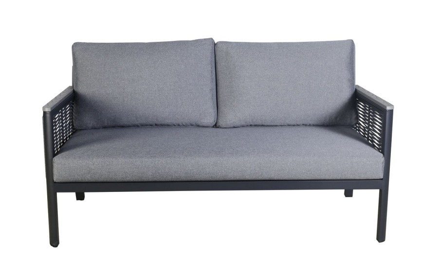 Диван 2-местный Сан Ремо серый 4sis