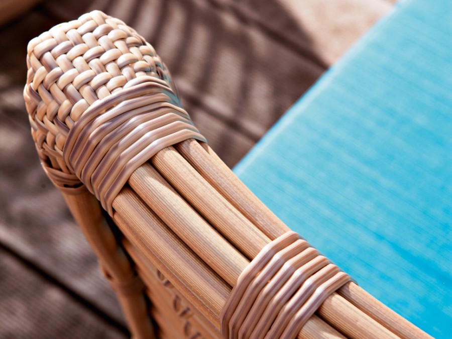 Диван из искусственного ротанга Бамбук Rotang Lux