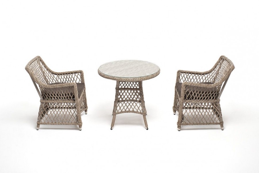 Обеденная группа Эспрессо-80 L бежевая 4sis