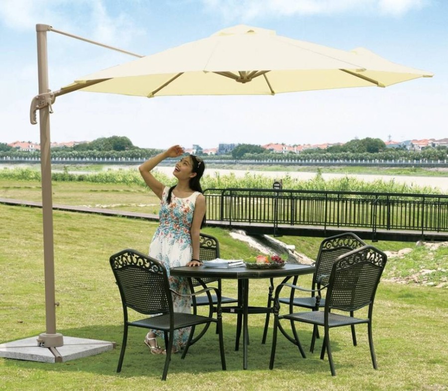 Садовый зонт Garden Way кремовый А002-3500