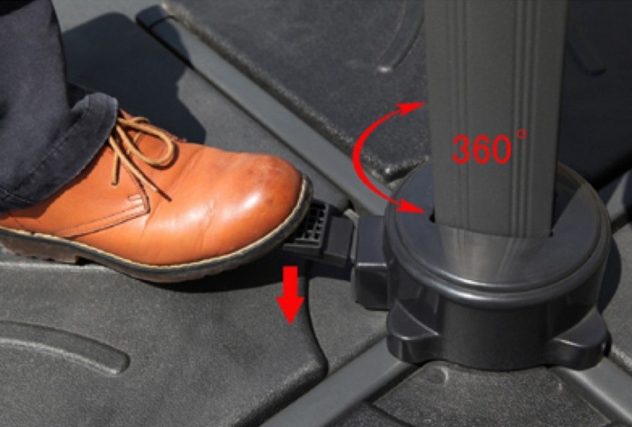 Садовый зонт Garden Way кремовый А002-3500