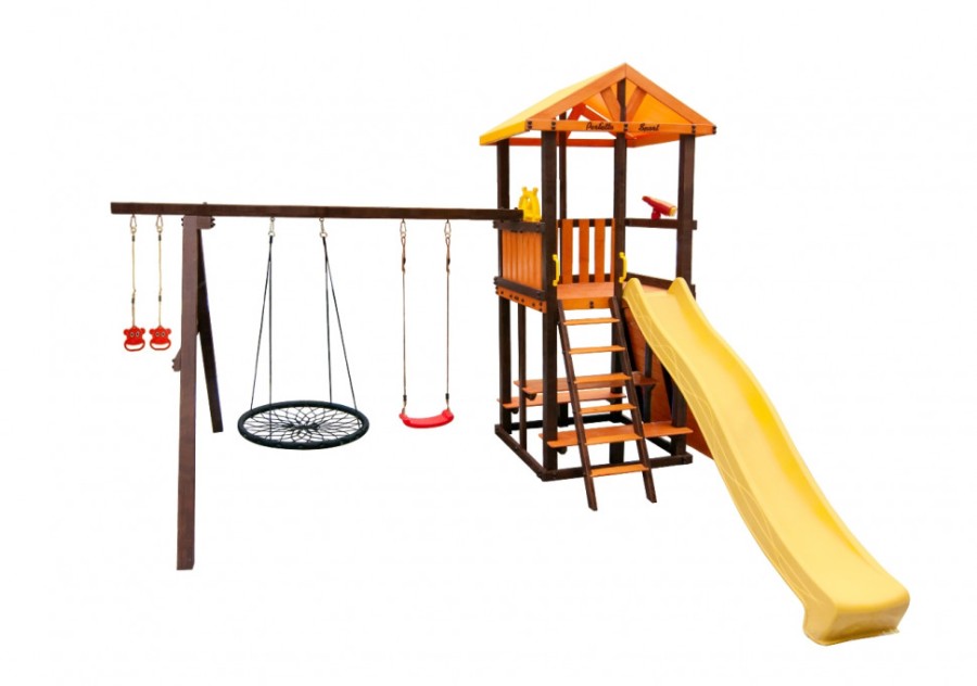 Игровой комплекс Bari-5+качели Паутина Perfetto sport