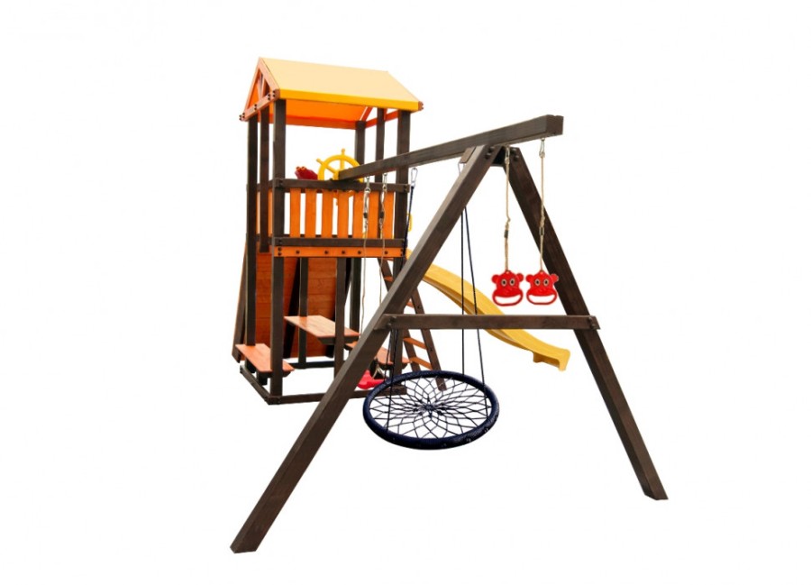 Игровой комплекс Bari-5+качели Паутина Perfetto sport