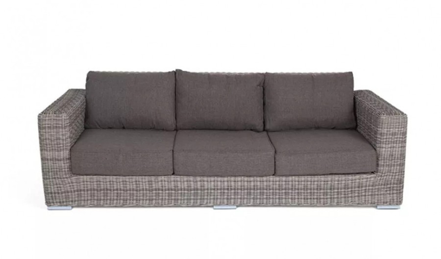 Диван из искусственного ротанга Боно gray 4sis