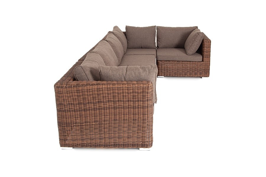 Модульный диван Лунго Brown 4sis