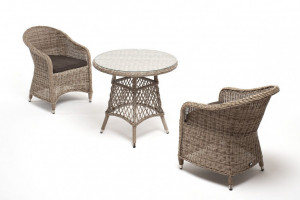 Обеденная группа Эспрессо-80 R бежевая 4sis