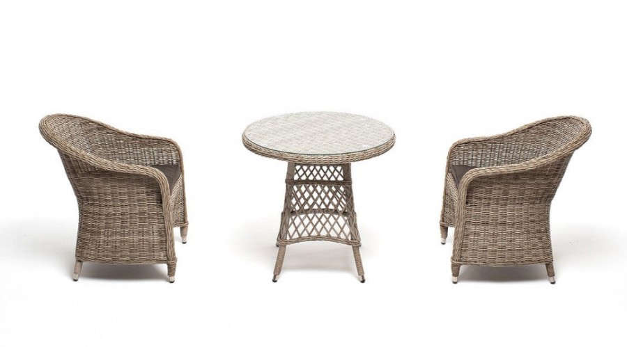 Обеденная группа Эспрессо-80 R бежевая 4sis