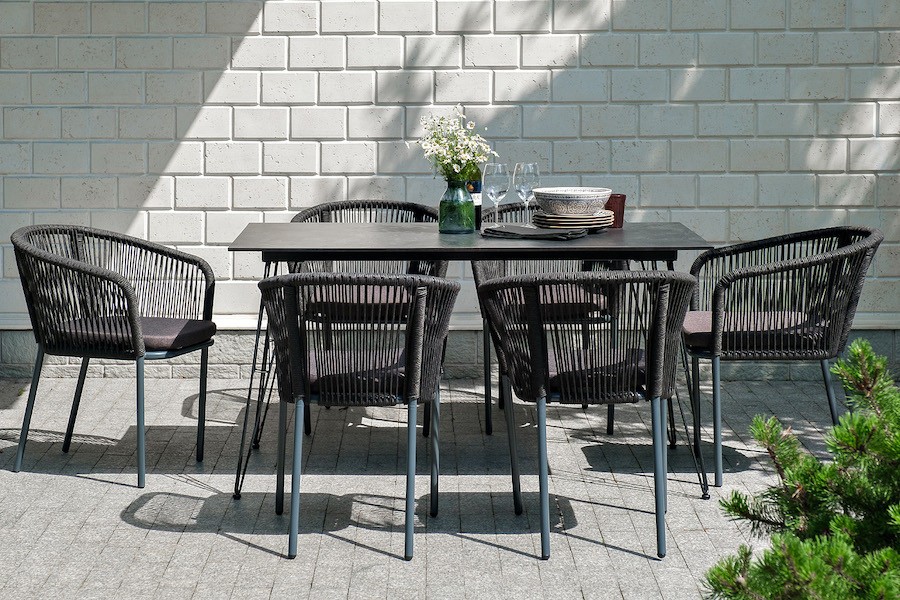 Обеденная группа из роупа Милан 4sis