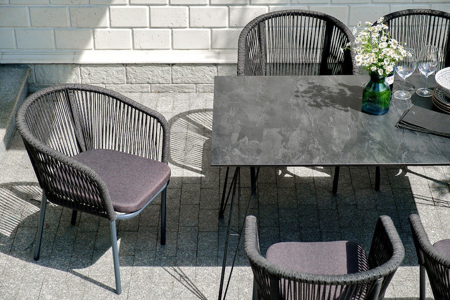 Обеденная группа из роупа Милан 4sis