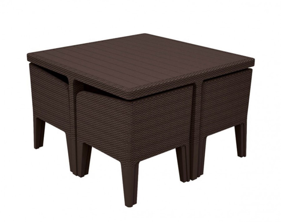 Комплект мебели Колумбия 5 коричневый Keter