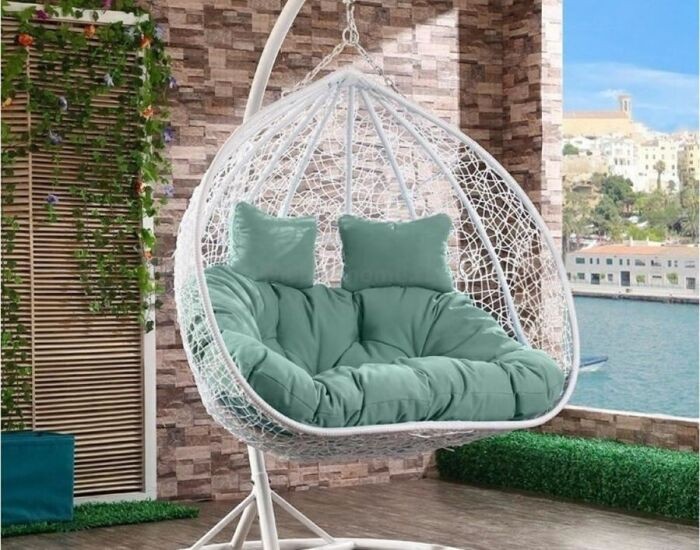 Подвесное кресло AFM-109A White/Green Афина