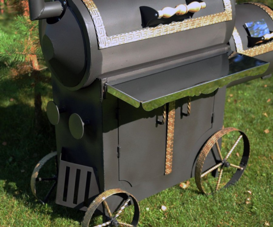 Гриль-коптильня Казан XXL Garden