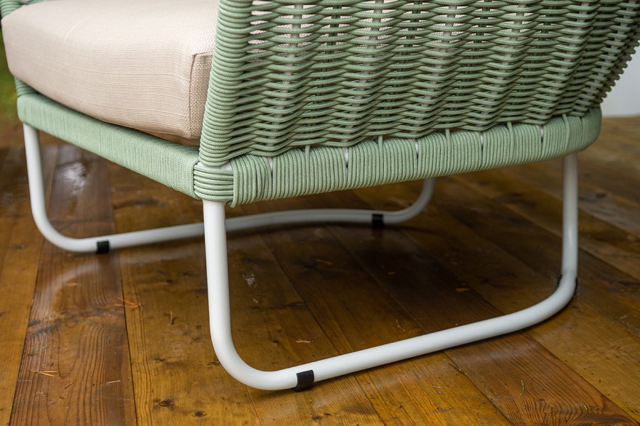 Лаунж-зона 5-местная из роупа Фиджи, зеленый 4sis