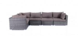Модульный диван Лунго Graphite 4sis