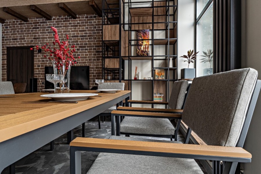 Обеденный комплект OSCAR со столешницей из поливуда Royal Family