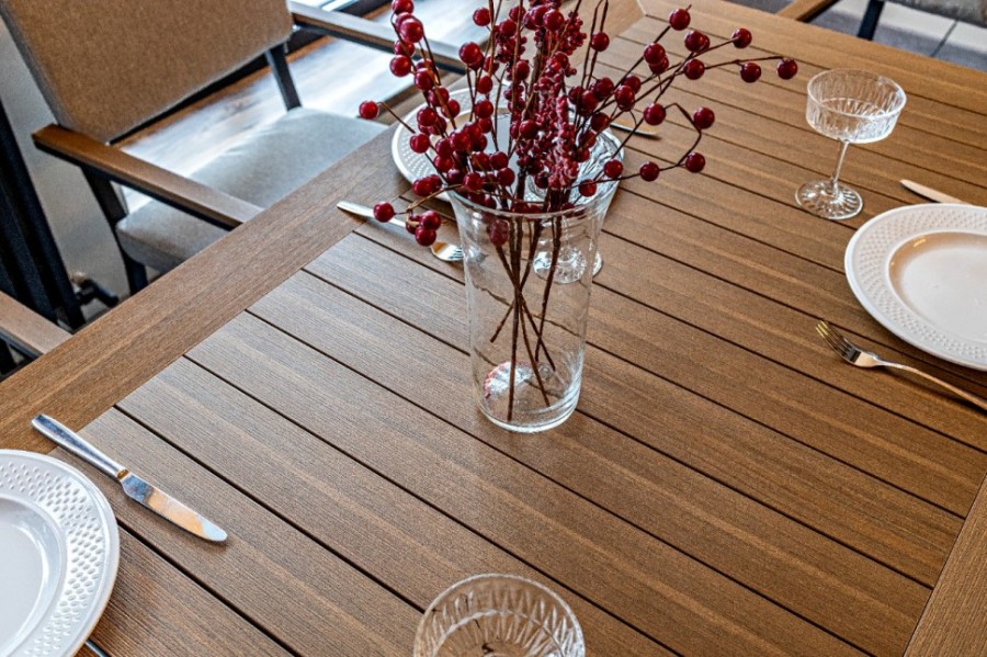 Обеденный комплект OSCAR со столешницей из поливуда Royal Family