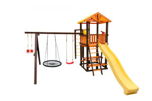 Игровой комплекс Bari-6+ качели Паутина Perfetto sport